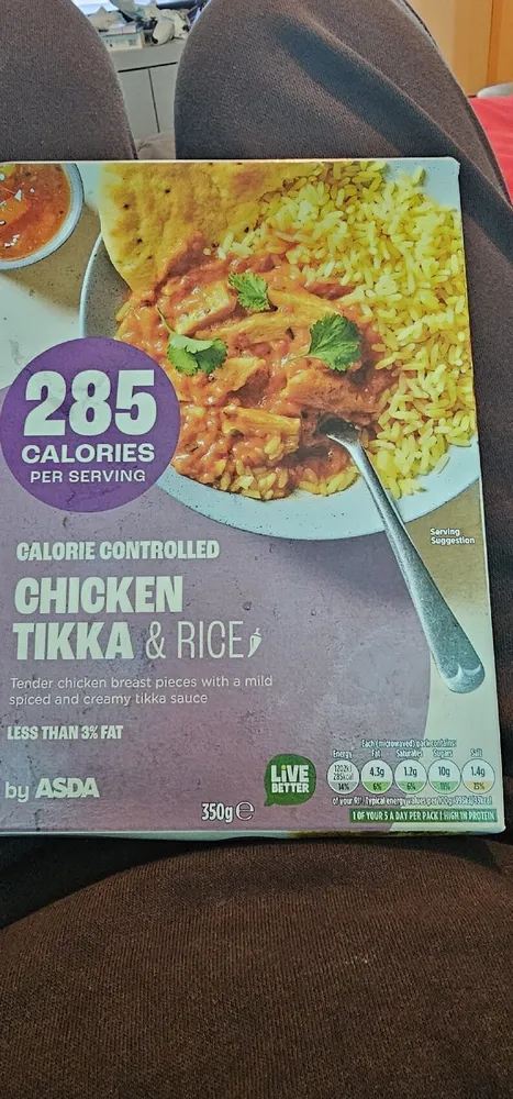 CHICKEN TIKKA WITH RICE