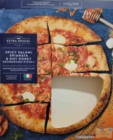 Spicy Salami Spianata & Hot Honey Sourdough Pizza