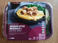 Swedish Style Meatballs & Buttery Mash