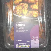 4 Onion Bhajis