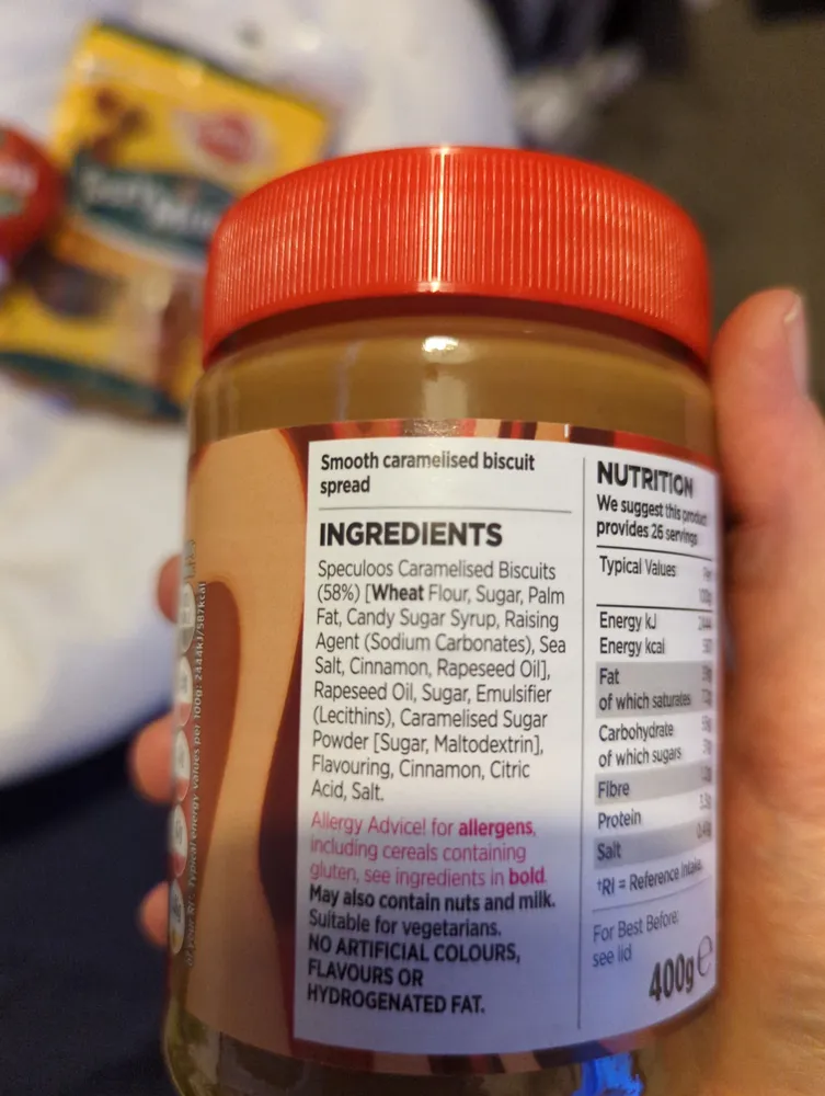 Caramelised Biscuit Spread