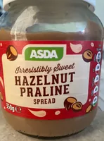350ge SMOOTH HAZELNUT PRALINE SPREAD Perfectly nut