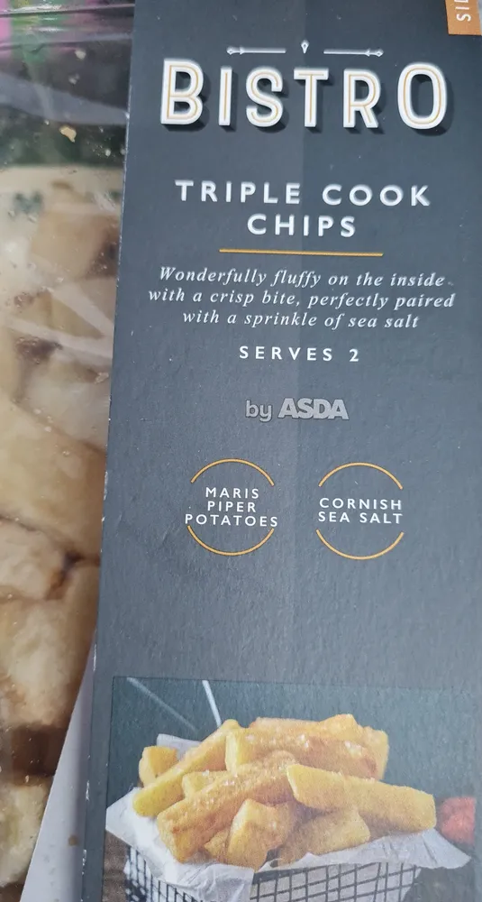 BISTRO by ASDA TRIPLE COOK CHIPS