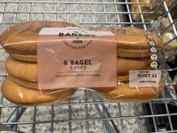 the bakery 6 bagel thins