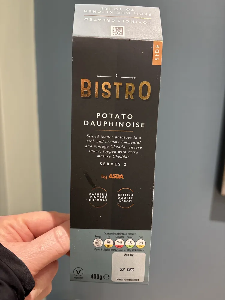 Bistro Potato Dauphinoise