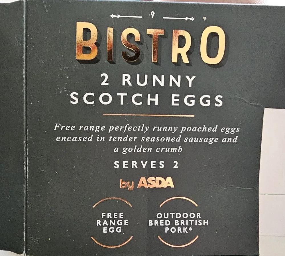 2 Runny Scotch Eggs