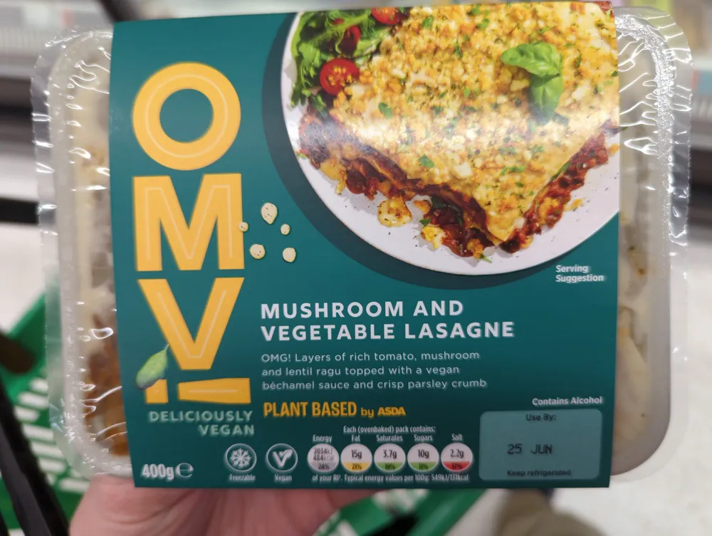 Mushroom Lasagne