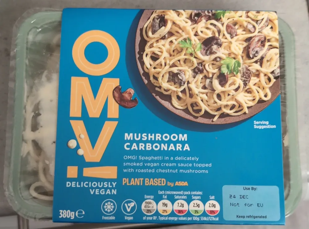 Mushroom Carbonara