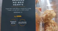 Breaded No-Brie Hearts