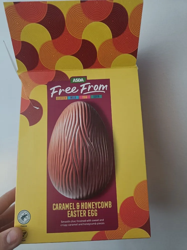 Caramel And Honeycomb Easter Egg
