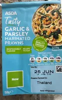 Garlic And Parsley Marinated Prawns