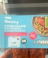 Chilli and lime kiln roasted salmon fillets