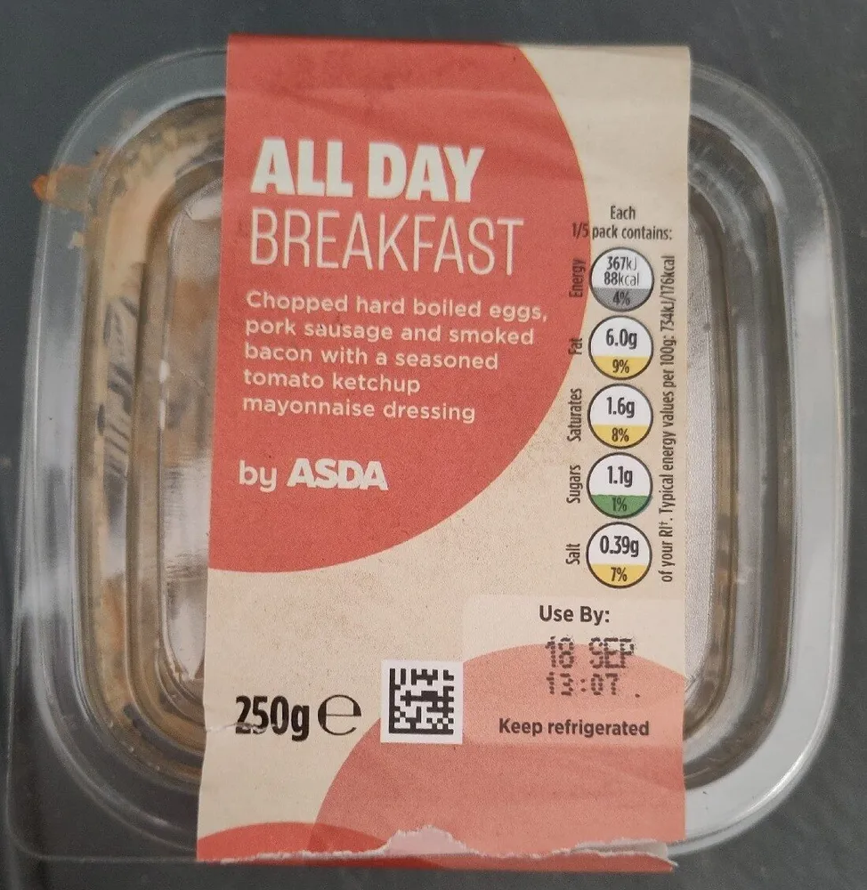 All Day Breakfast Sandwich Filler