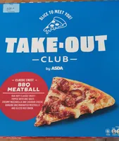 Asda BBQ Meatballer Pizza