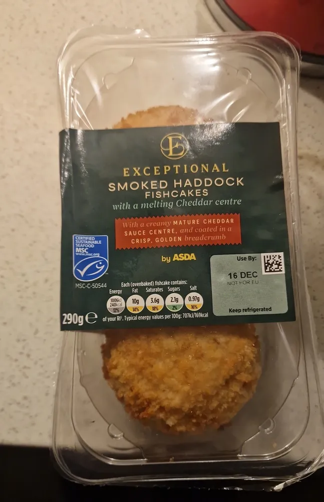 Exceptional Smoked Haddock Fishcakes