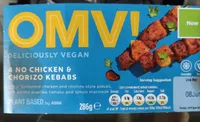 No Chicken And Chorizo Kebabs