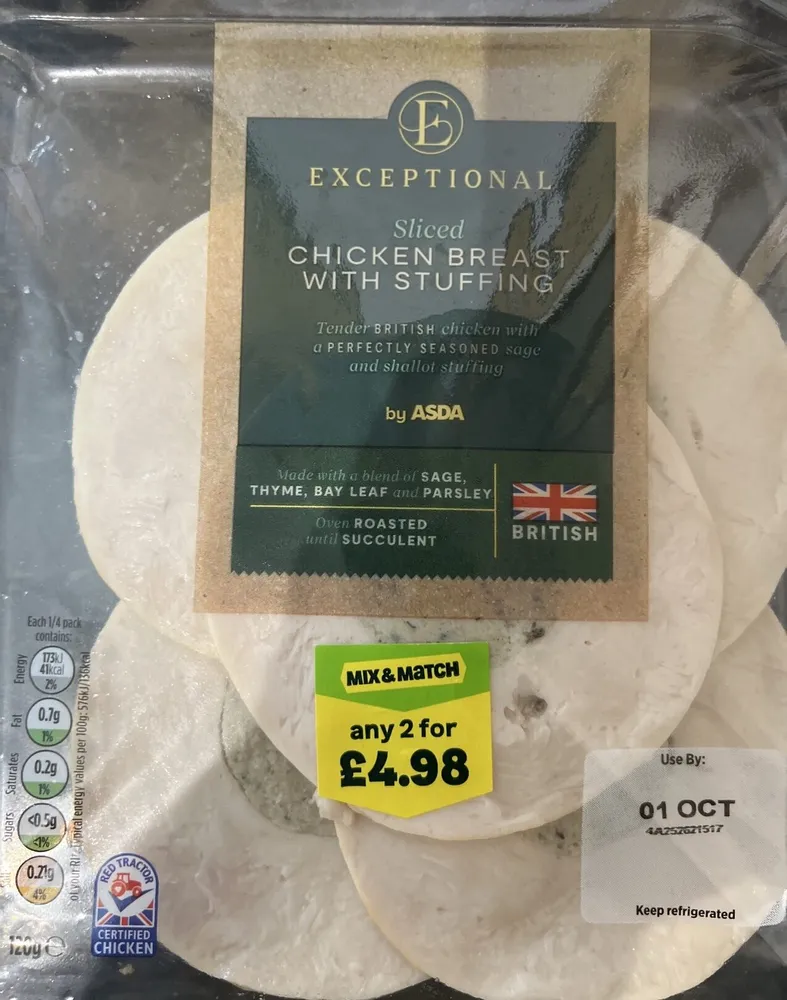 Chicken Breast With Stuffing