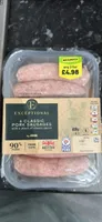 6 Classic Pork Sausages