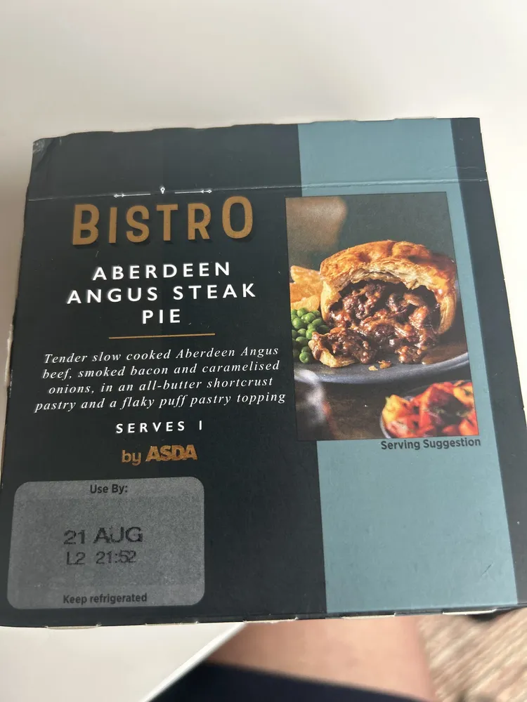 Bistro Aberdeen Angus Steak Pie