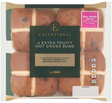 Extra fruity hot cross buns