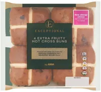 Extra fruity hot cross buns