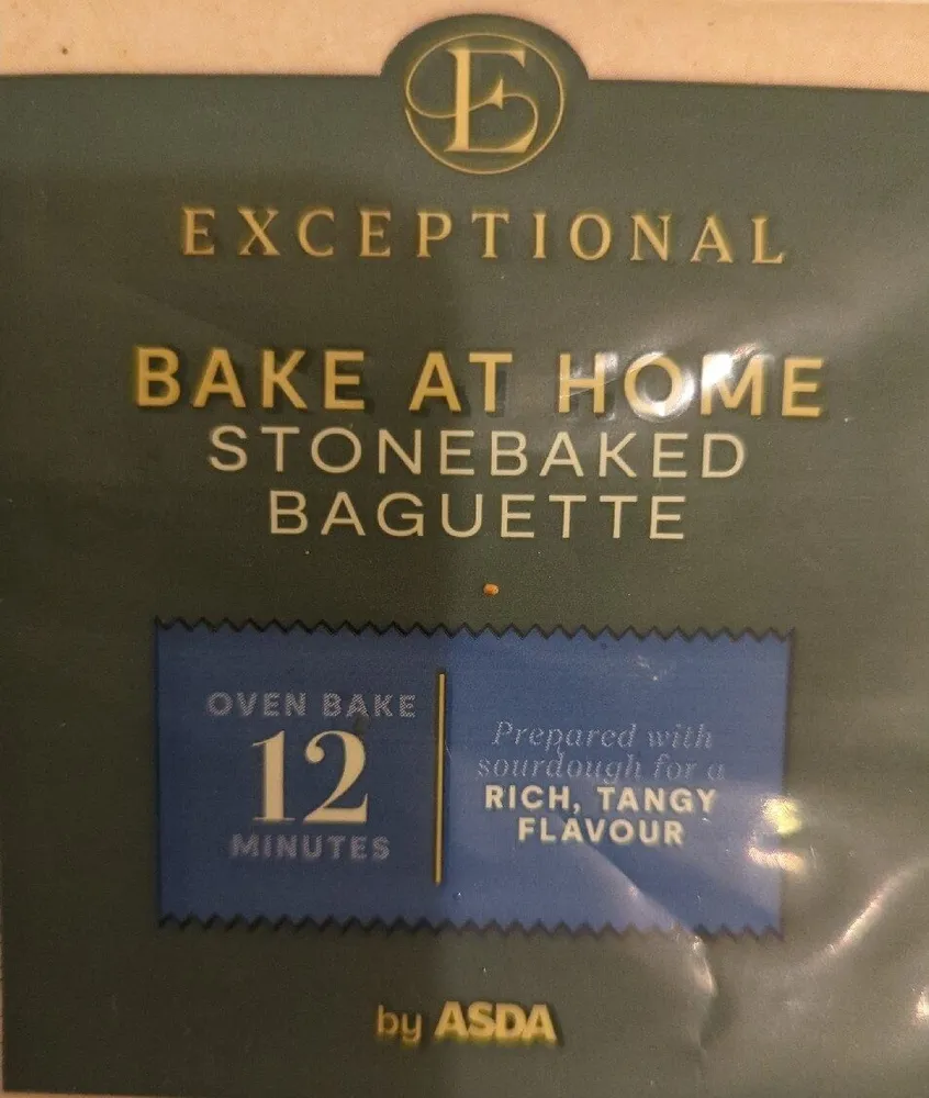 Bake at home Stone baked Baguette