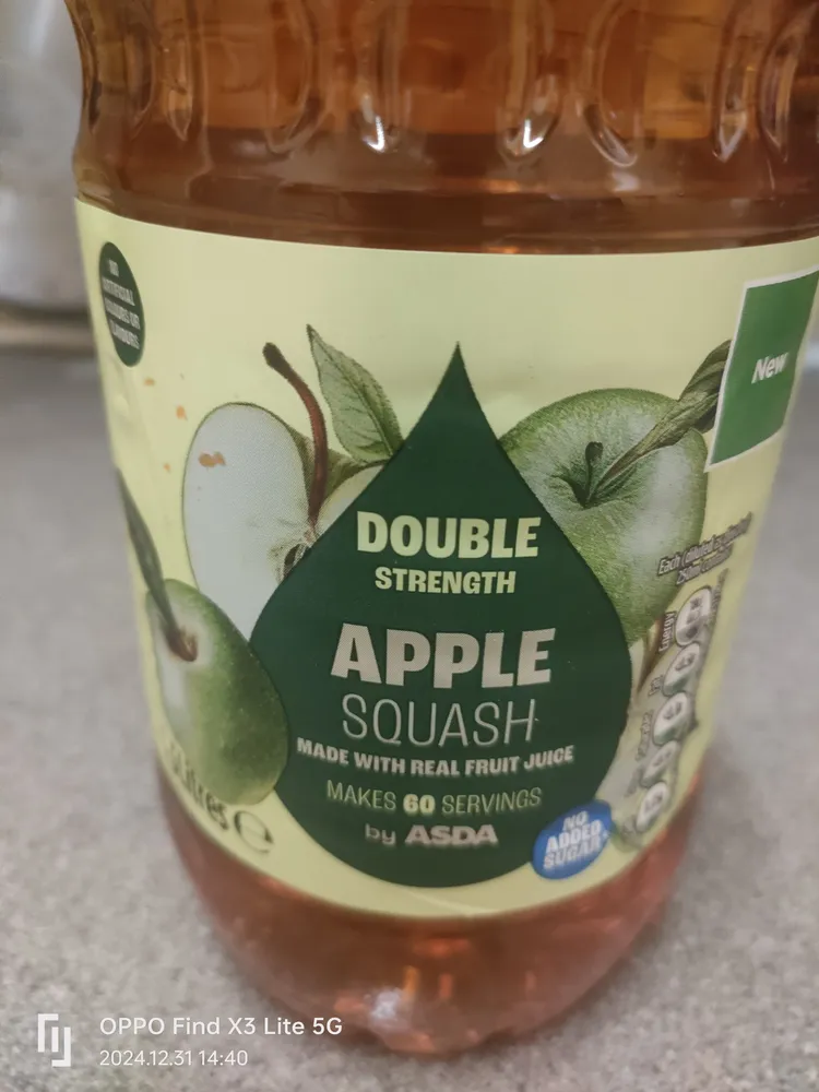Double Strength Apple Squash