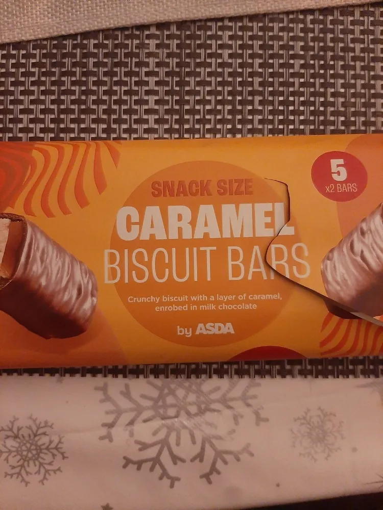 Caramel Biscuit Bar