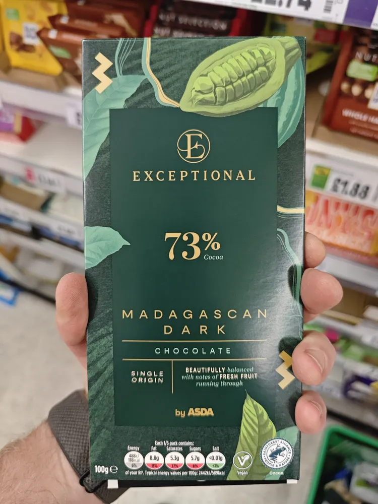 73% Madagascan Dark Chocolate