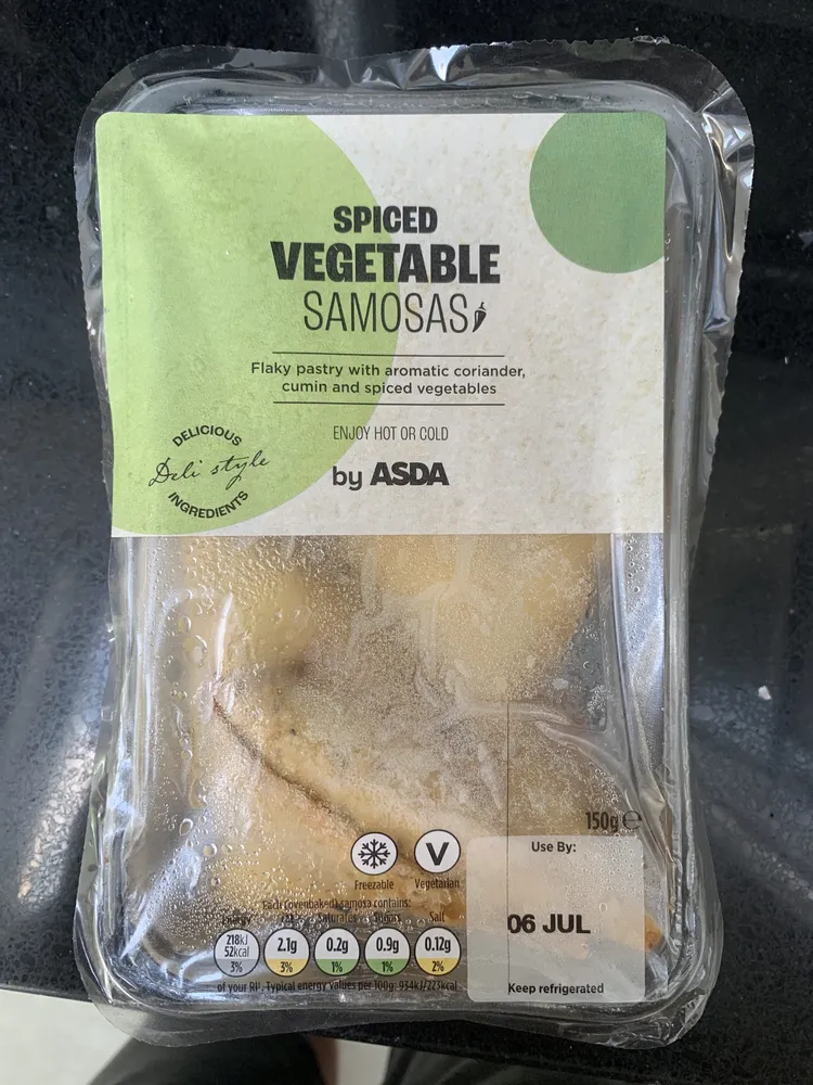 Spiced Vegtable Samosa