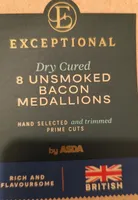 Unsmoked Bacon medallions