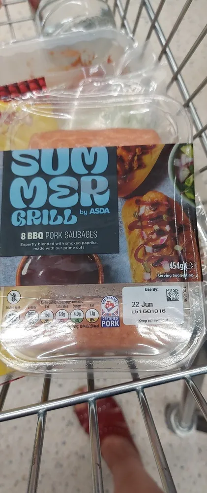Smoky bbq sausages