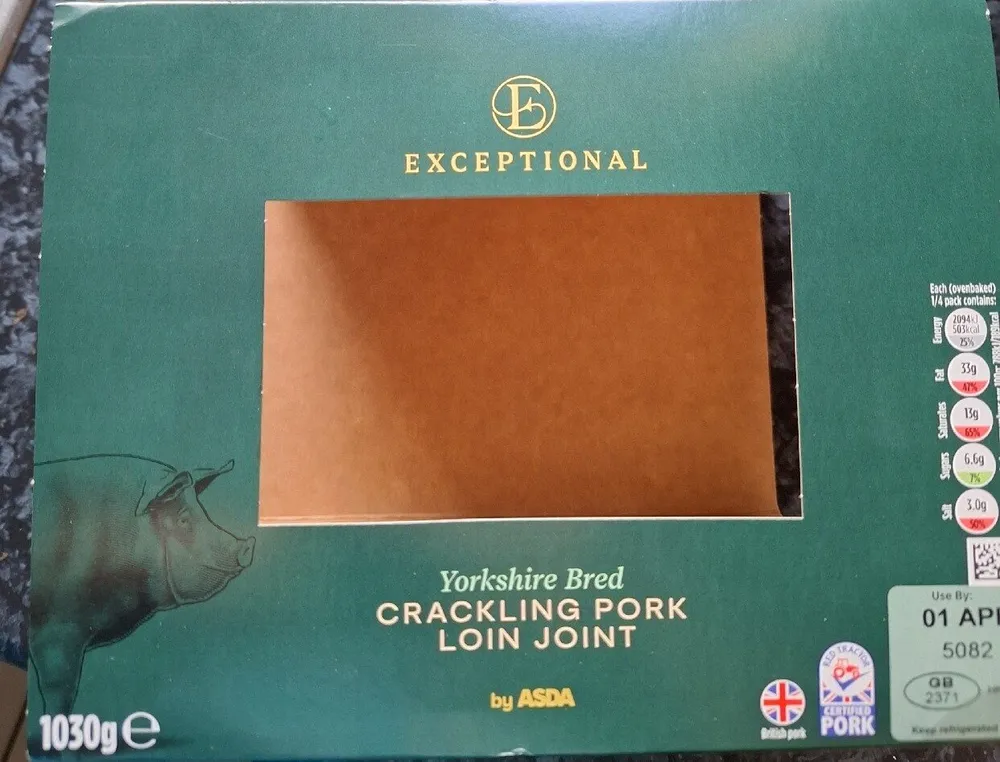 Crackling Pork Loin Joint