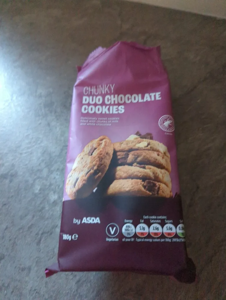 Chunky Duo Chocolate Cookies