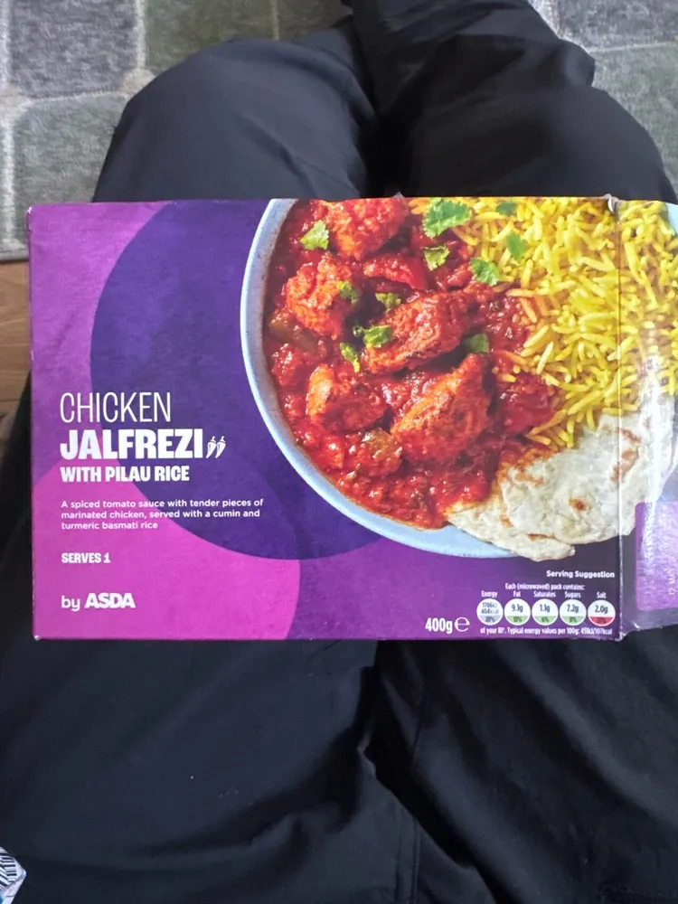 Chicken Jalfrezi with Pilau Rice