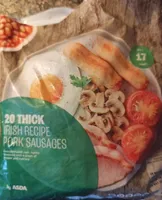 Thick Irish Recipe pork sausages