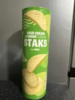 Sour cream & Onion Flavour STAKS Crisps