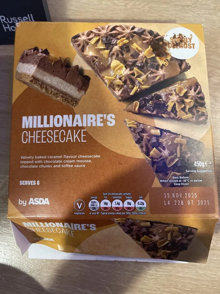 Millionaires Cheesecake