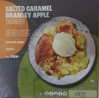 Salted Caramel Bramley Cobbler