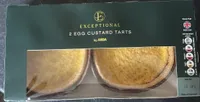 2 egg custard tarts