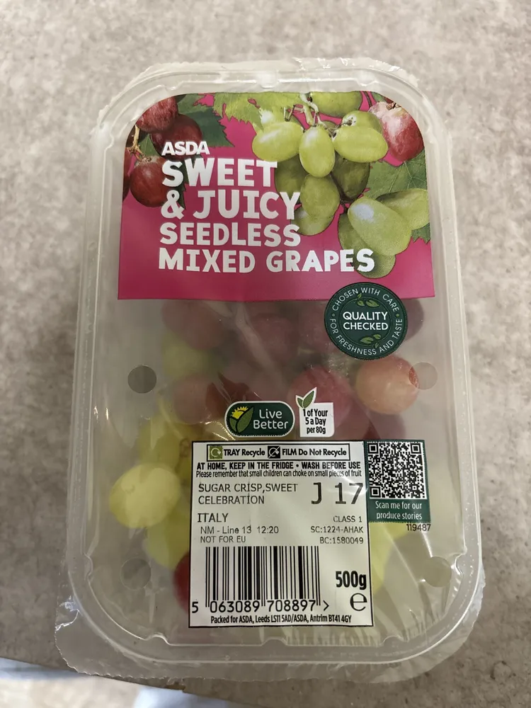 Sweet & Juicy Seedless Mixed Grapes