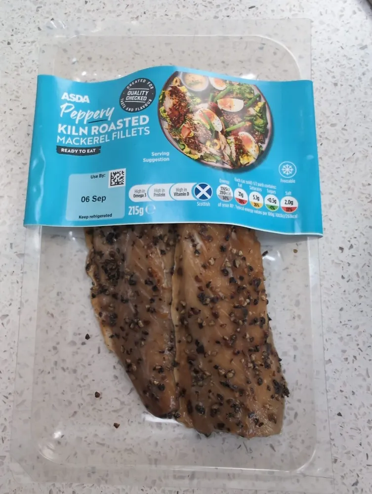 Peppery Kiln Roasted Mackerel Fillets