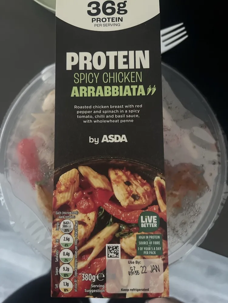 Protein Spicy Chicken Arrabbiata