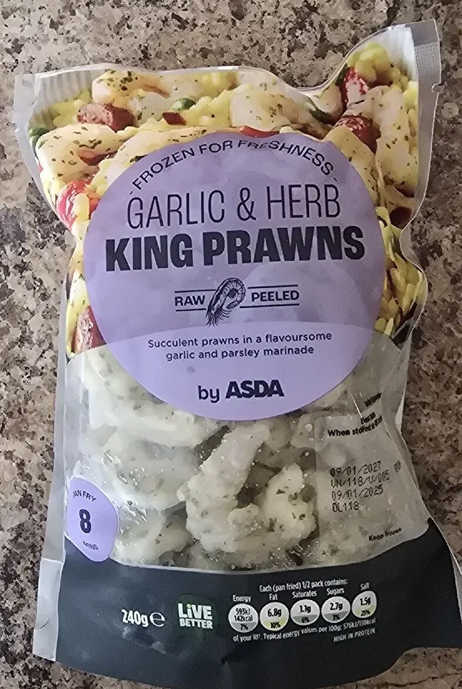 Garlic & Herb King Prawns