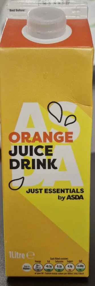 ASDA Just Essential Orange Juice