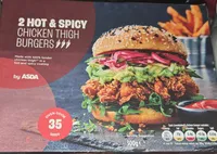 HOT & SPICY CHICKEN THIGH BURGERS