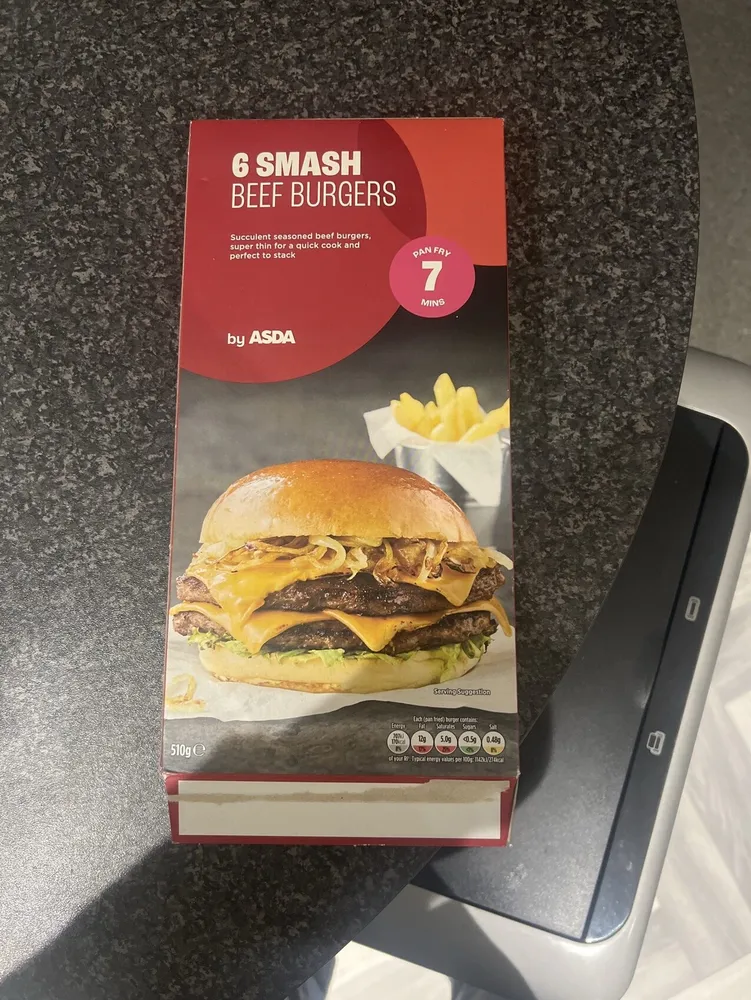 Frozen Smash Burger