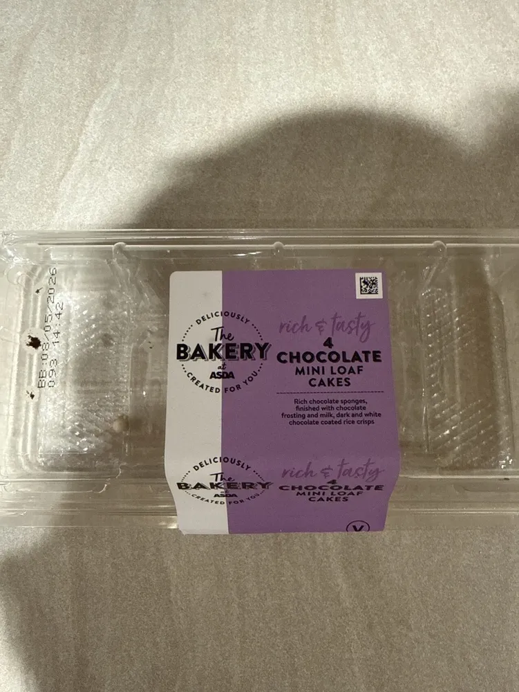 Chocolate Mini Loaf Cakes
