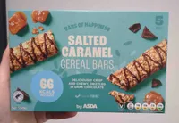 Salted Caramel Cereal Bars