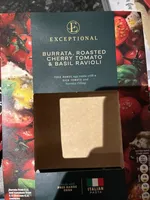 Burrata, Roasted Cherry Tomato & Basil Ravioli